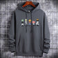 Fashionable Men's Hoodie featuring your favorite Anime Characters"