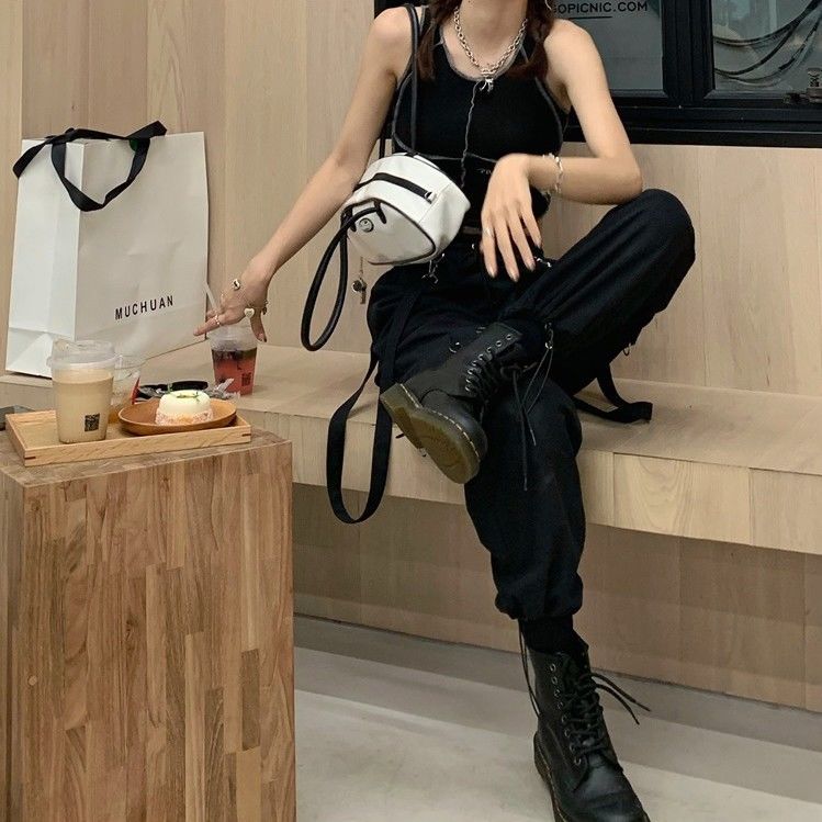 Gothic Harajuku Jogging Cargo Pants