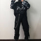 Gothic High Waist Techwear Trousers
