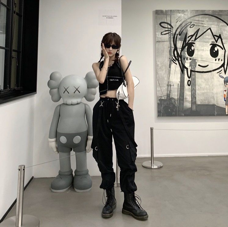 Gothic Harajuku Jogging Cargo Pants