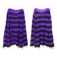 Gothic Sweater with Striped Design