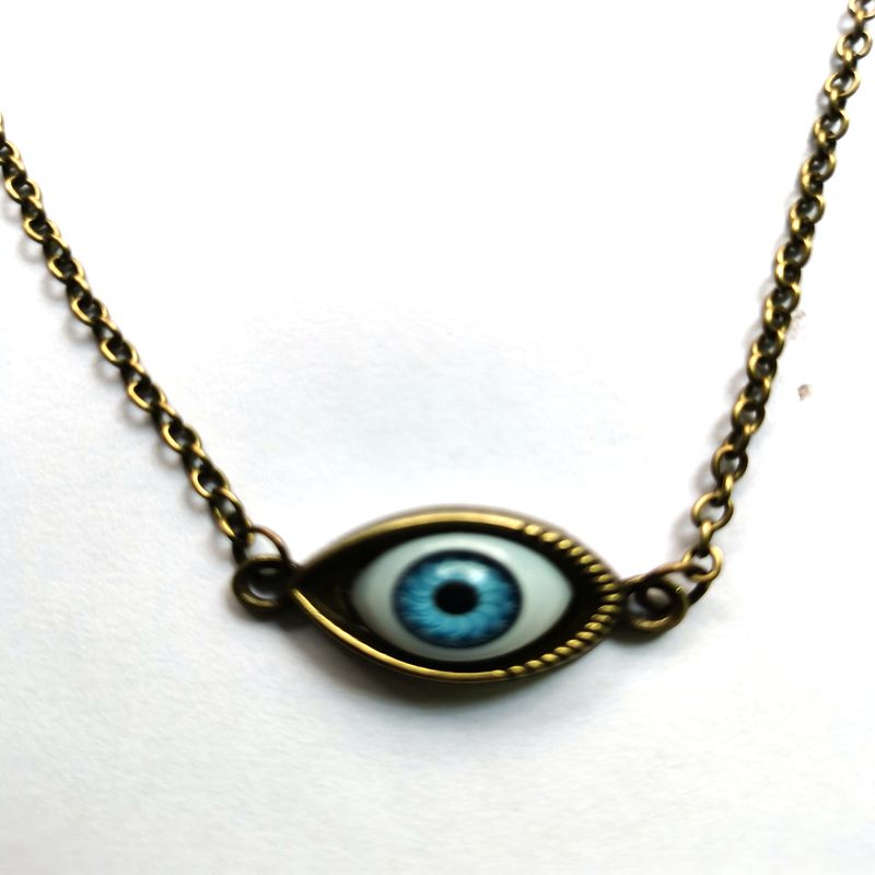 Gothic Evil Eye Necklace