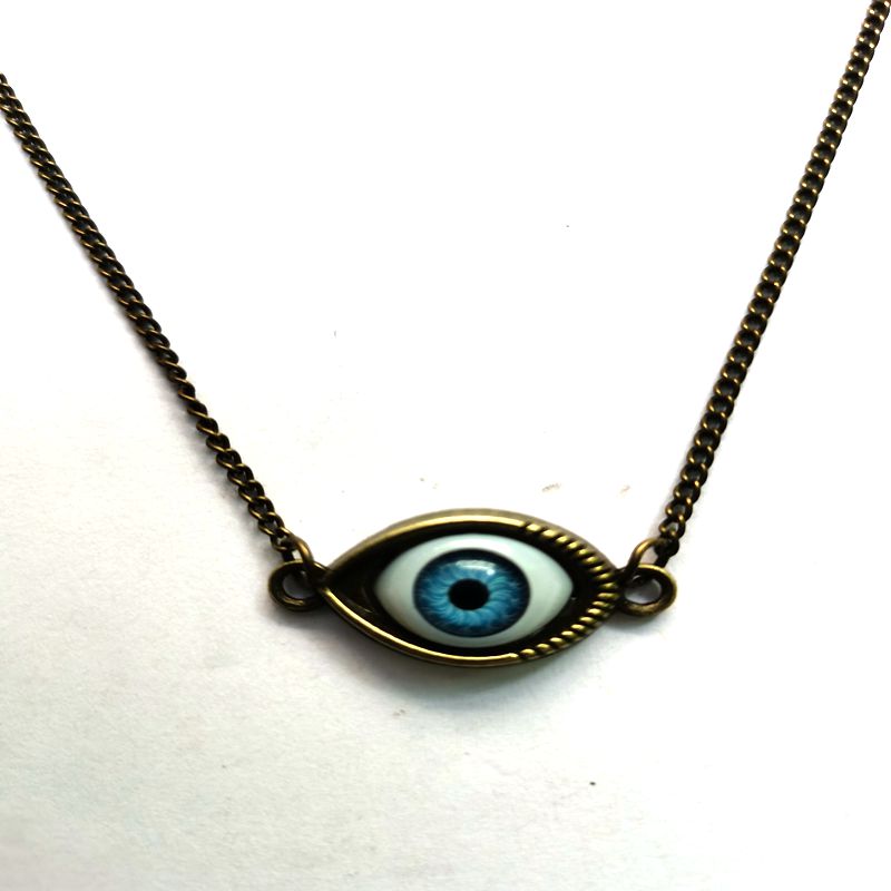 Gothic Evil Eye Necklace