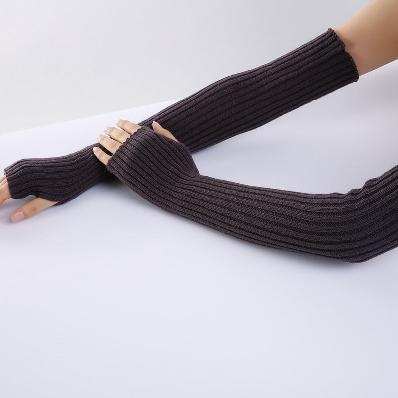 Punk Knitted Arm Warmer