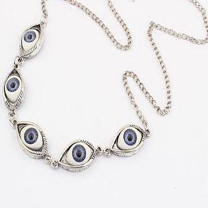 Gothic Evil Eye Necklace