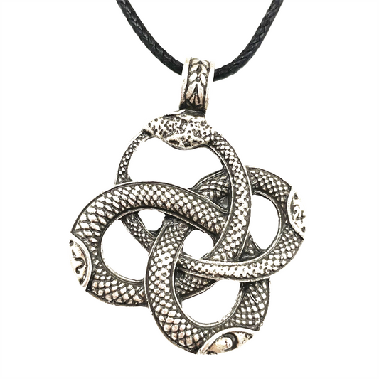 Gothic Snake Necklace Pendant