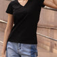 Grunge Irregular Crop Top
