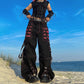 Gothic E-girl Harajuku  Grunge Cargo Pants