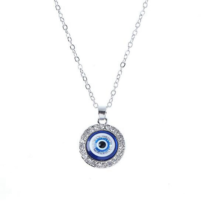 Gothic Evil Eye Necklace