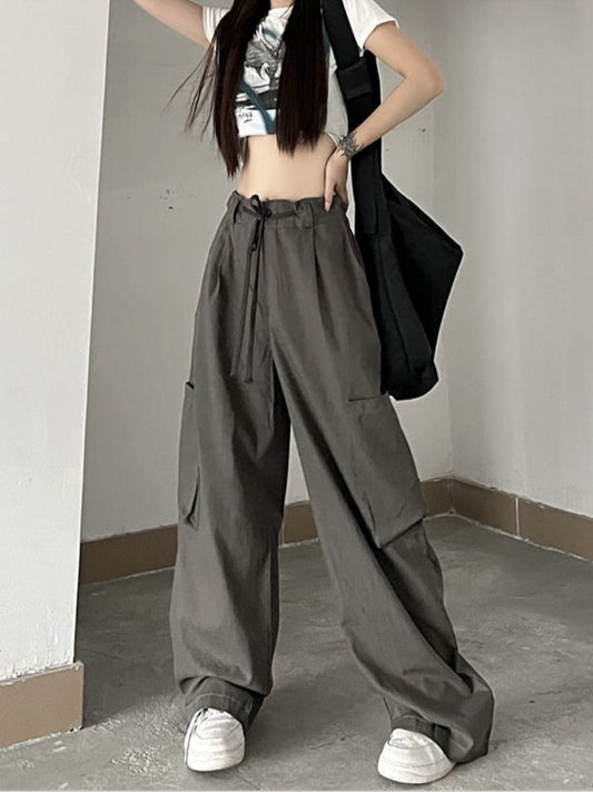 Gothic Punk Parachute Pants