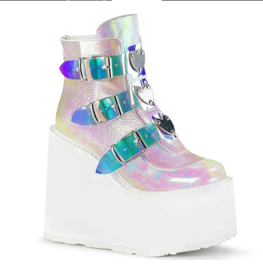 Gothic Brand Design High Heels boots