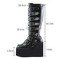 Gothic Brand Design High Heels boots