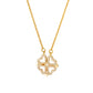 Vintage Lucky Four Leaf Clover Necklaces