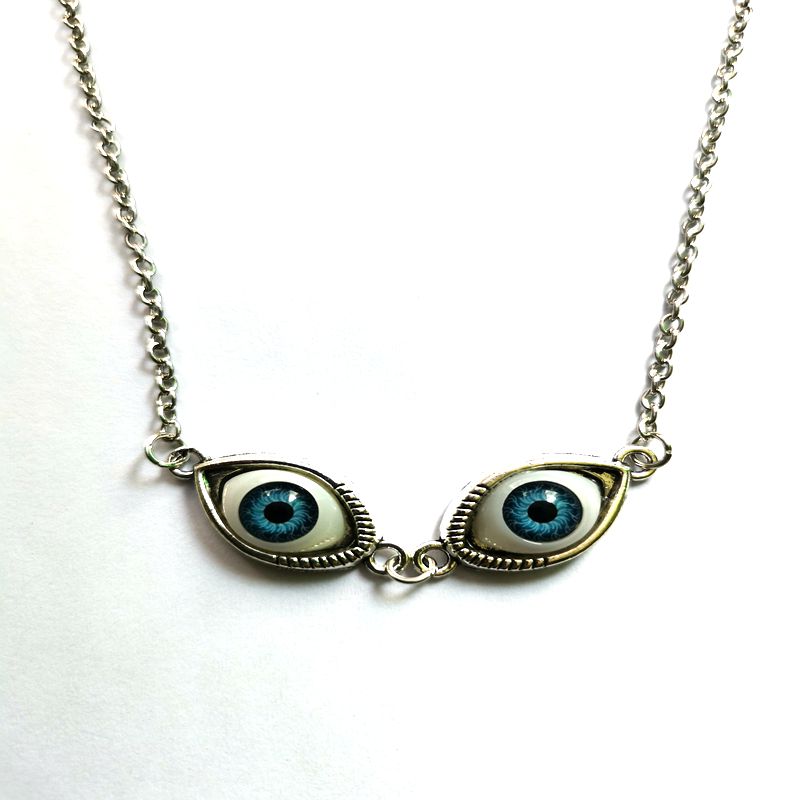 Gothic Evil Eye Necklace