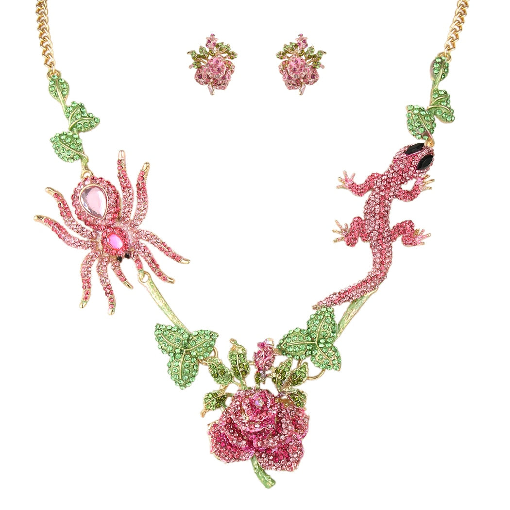 Gothic Spider Necklace
