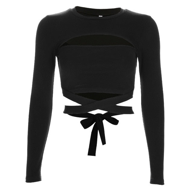Gothic Patchwork Black T-Shirt