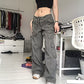 Gothic Baggy Cargo Pants