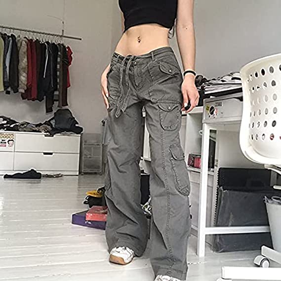 Gothic Baggy Cargo Pants