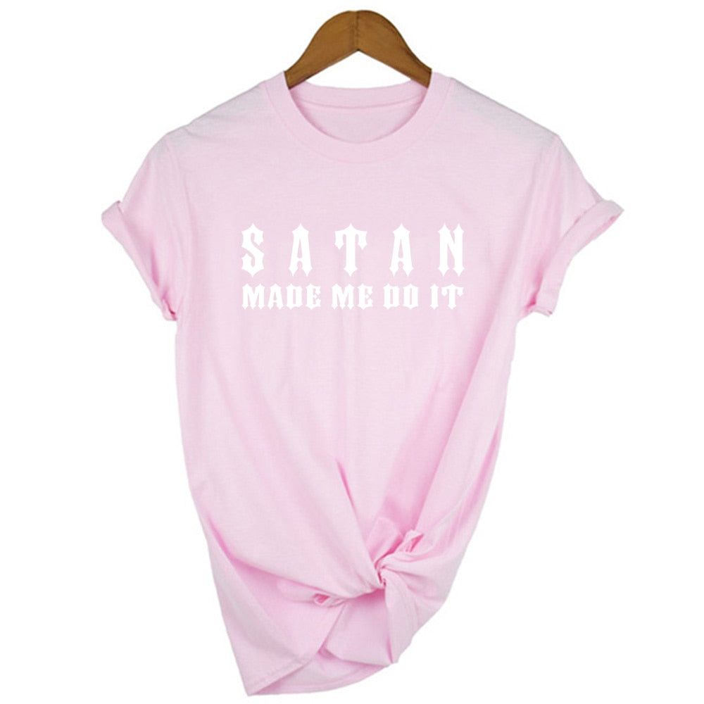 Gothic Short Sleeve Devil T-Shirt