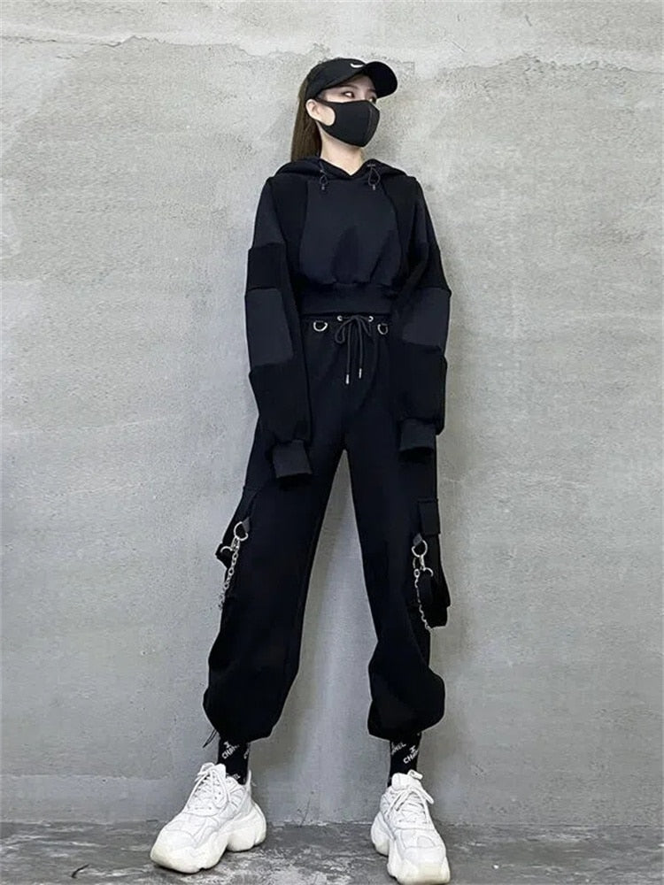 Punk Oversized Cargo Pants