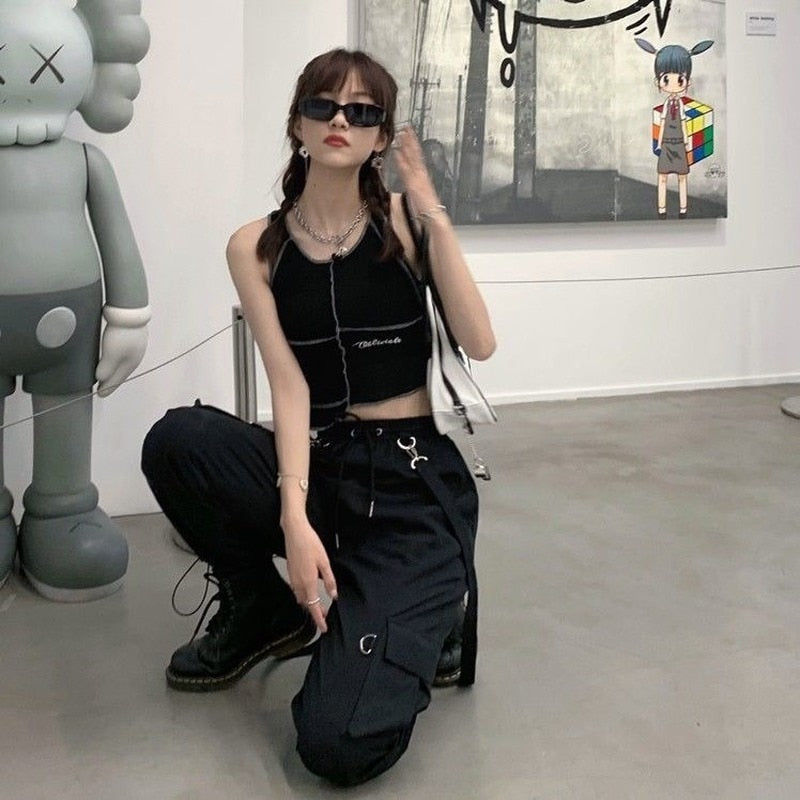 Gothic Harajuku Jogging Cargo Pants