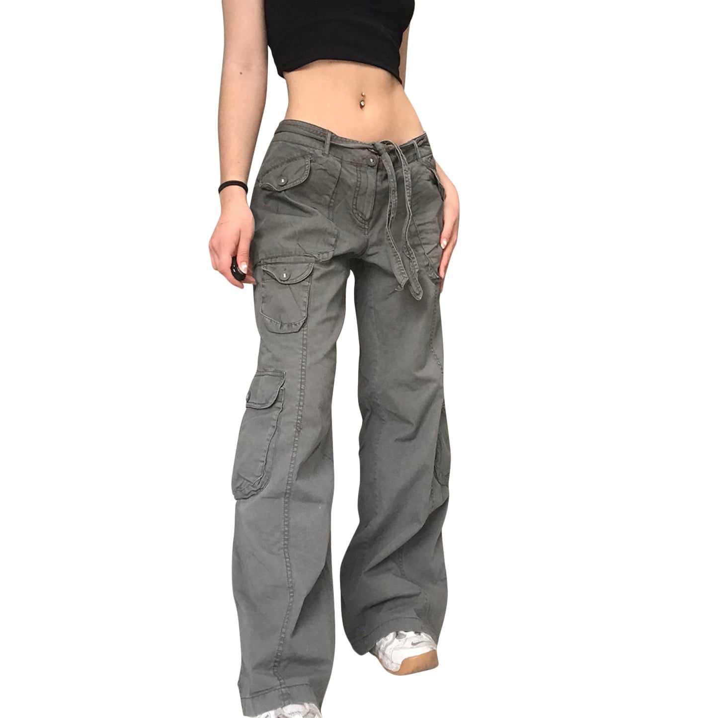 Gothic Baggy Cargo Pants