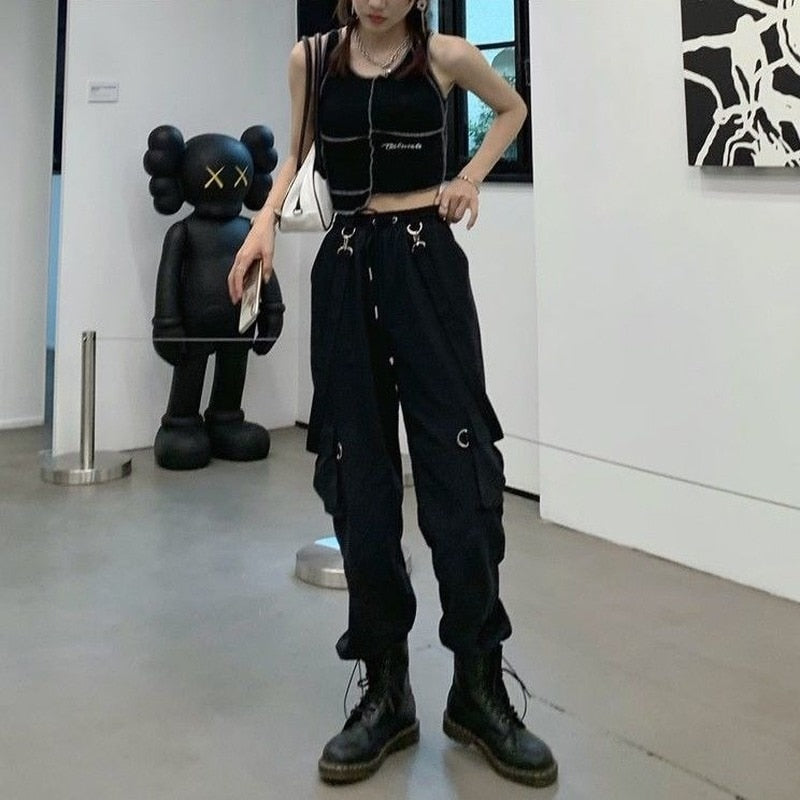 Gothic Harajuku Jogging Cargo Pants