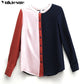 Korean chiffon blouse ladies tops