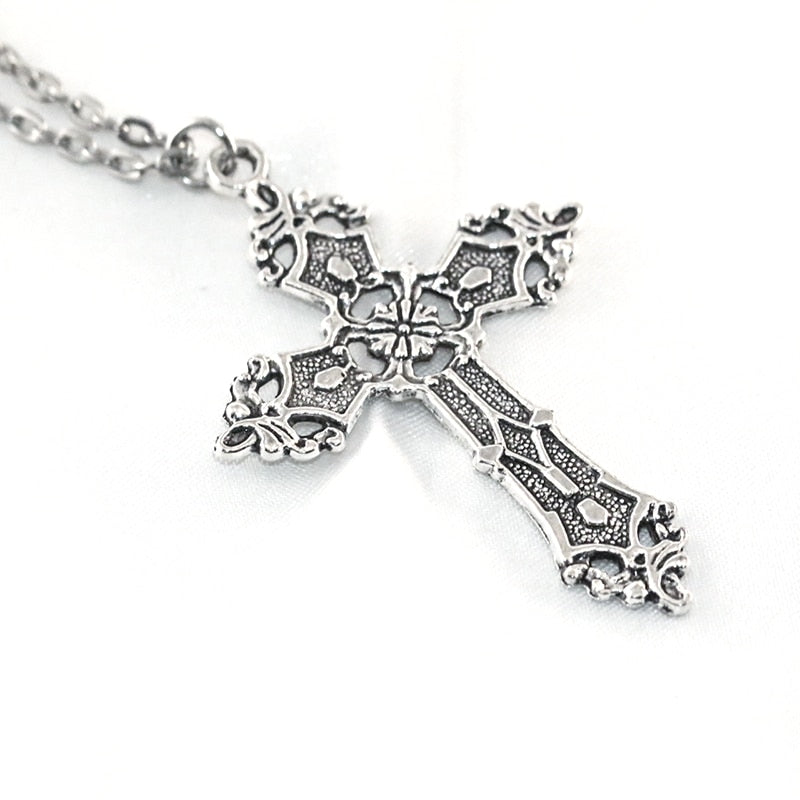 Gothic Vintage Cross Necklace