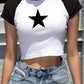 Gothic star top for women, perfect for adding a touch of mystique to your outfit