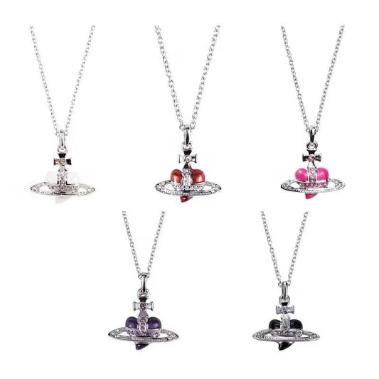 Gothic Chain and Pearl Choker Necklace with Zircon Stone