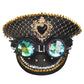 Luxury Gothic Adult Party Hats Covered in Glass and Gems