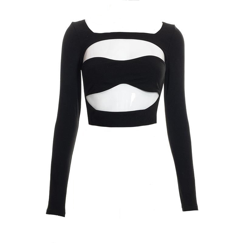 Gothic Patchwork Black T-Shirt