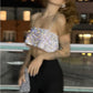 Gothic Backless Bling Tank Top