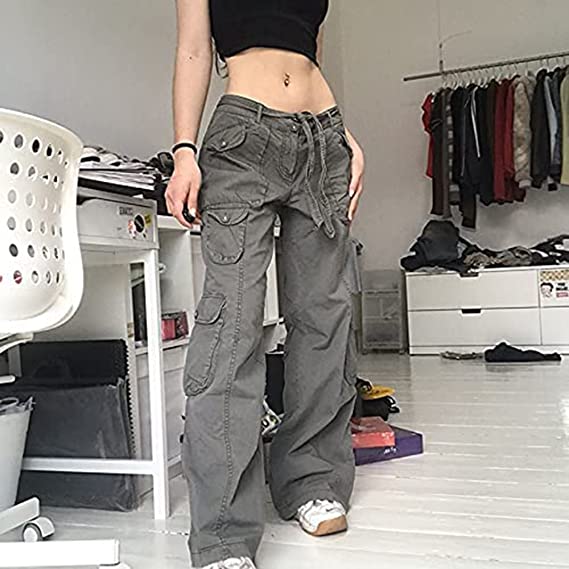 Gothic Baggy Cargo Pants