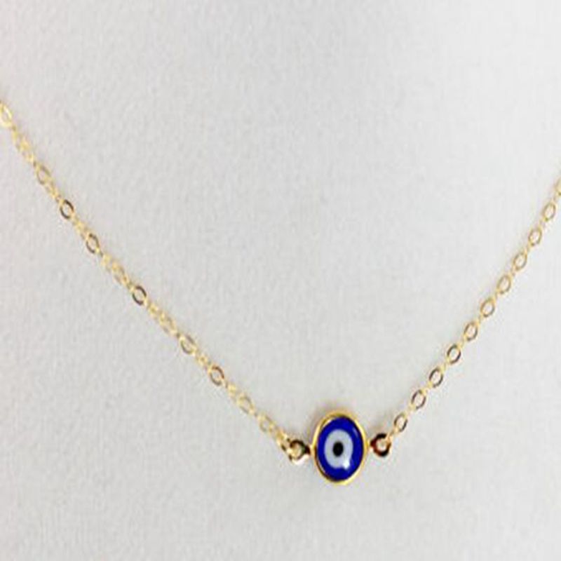 Gothic Evil Eye Necklace