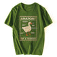 Duck Graphic Gaming Vintage Men's T-Shirt
