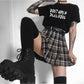 Gothic Dead Inside Dark Graphic T-shirt