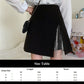 Gothic Korean  Loose BF Shirt and Skirt Set