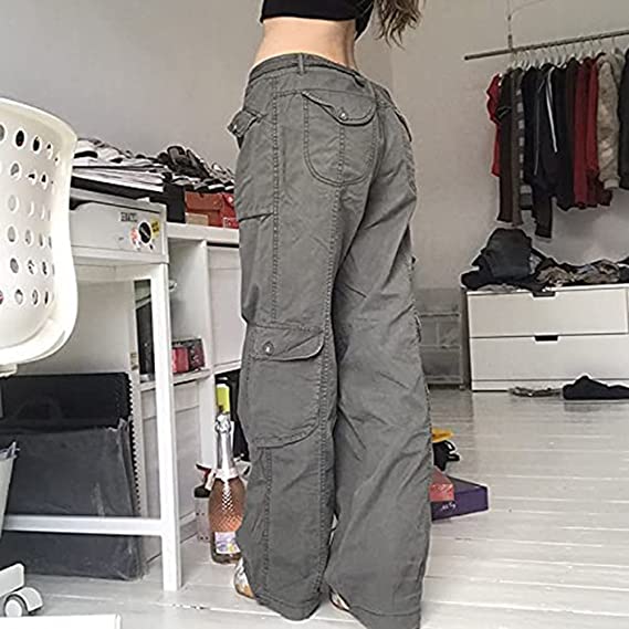 Gothic Baggy Cargo Pants