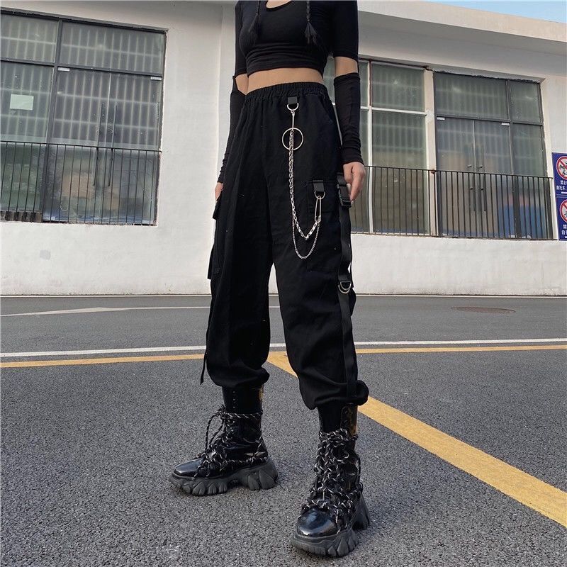Gothic Harajuku Jogging Cargo Pants