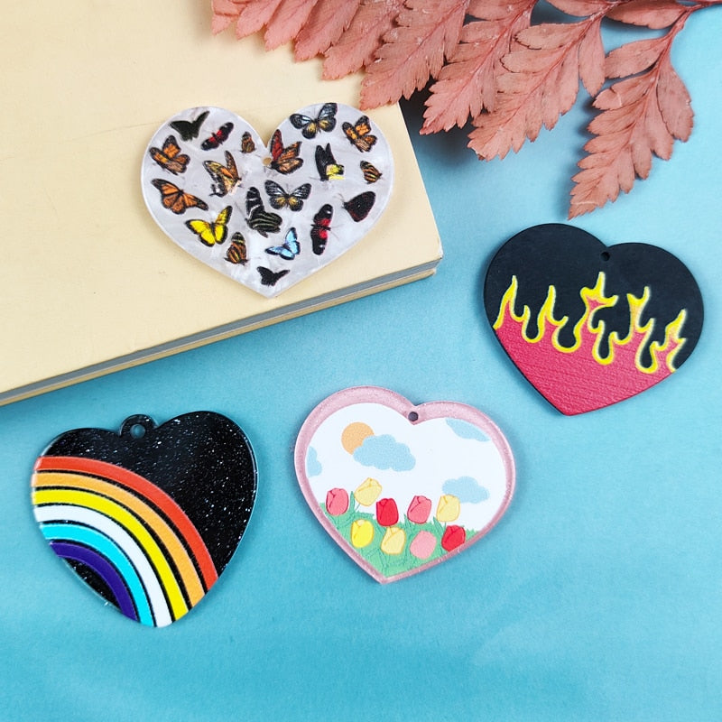 Gothic 10Pcs Pastel Goth Charms