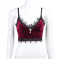 Gothic Backless Strap Tank