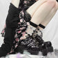 Gothic Platform Shoes with Metal Decoration