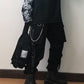 Gothic High Waist Techwear Trousers