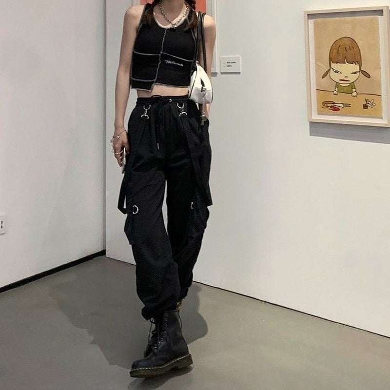 Gothic Harajuku Jogging Cargo Pants