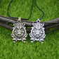 Gothic Wolf Pendant Viking Necklace