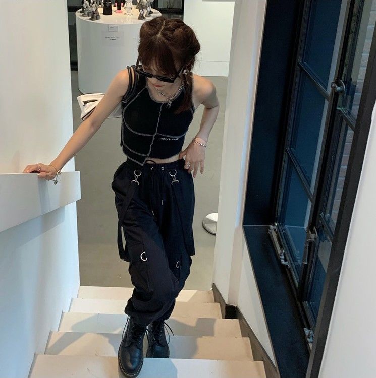 Gothic Harajuku Jogging Cargo Pants