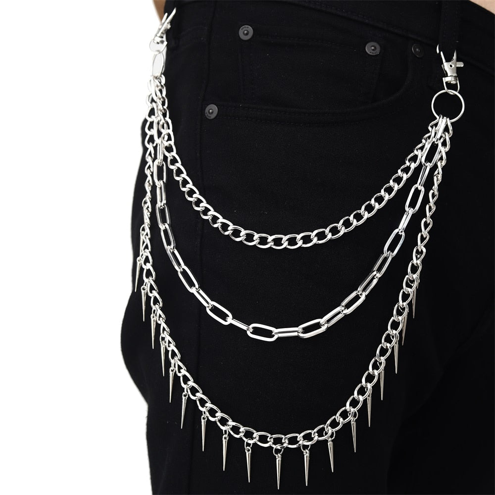 Trouser/Pant Chains with Harajuku Star Pendant