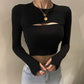 Gothic Patchwork Black T-Shirt